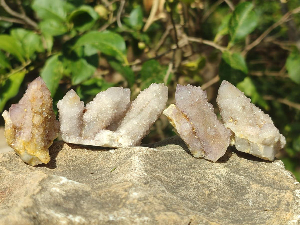 Natural Drusy Spirit Quartz Crystals x 35 From Boekenhouthoek, South Africa - Toprock Gemstones and Minerals 