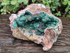 Natural Large Ball Malachite Specimen with Quartz on Dolomite x 1 From Mindingi Mine, Kambove, Congo - Toprock Gemstones and Minerals 