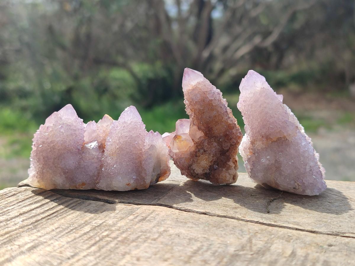 Natural Spirit Amethyst Crystals x 20 From Boekenhouthoek, South Africa - Toprock Gemstones and Minerals 