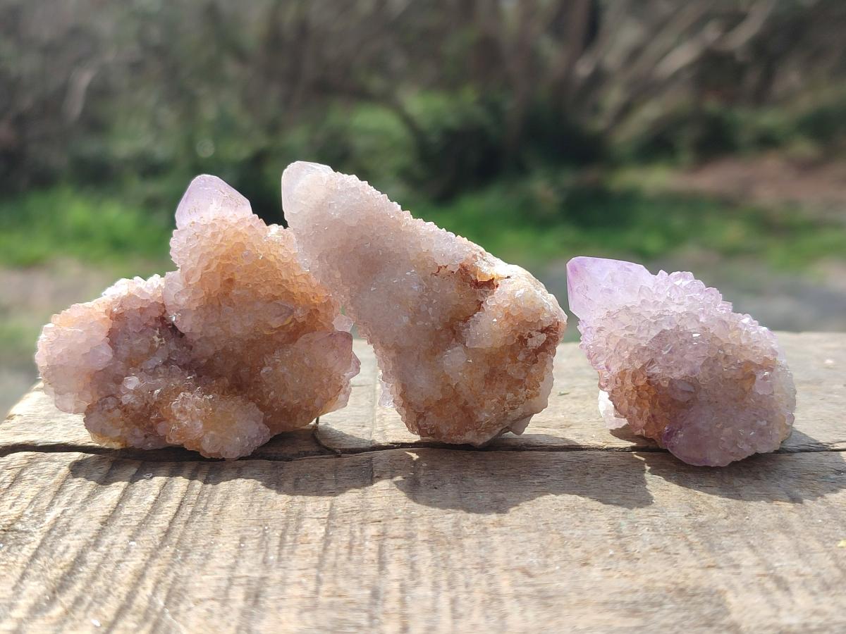 Natural Spirit Amethyst Crystals x 20 From Boekenhouthoek, South Africa - Toprock Gemstones and Minerals 