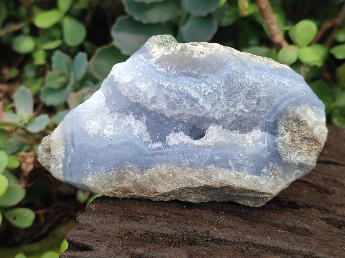 Natural Blue Lace Agate Specimens x 16 From Nsanje, Malawi - Toprock Gemstones and Minerals 