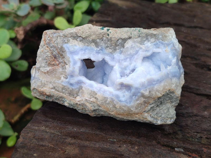 Natural Blue Lace Agate Specimens x 16 From Nsanje, Malawi - Toprock Gemstones and Minerals 