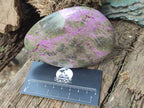 Polished Stichtite Free Form and Standing Display Pieces x 3 From Barberton, South Africa - Toprock Gemstones and Minerals 