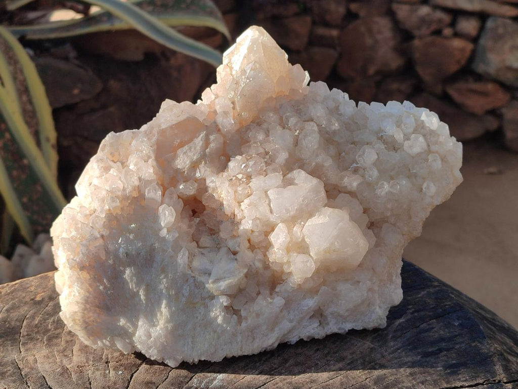 Natural XL Cascading "Anananas" Candle Quartz Clusters x 2 From Antsirabe, Madagascar - Toprock Gemstones and Minerals 