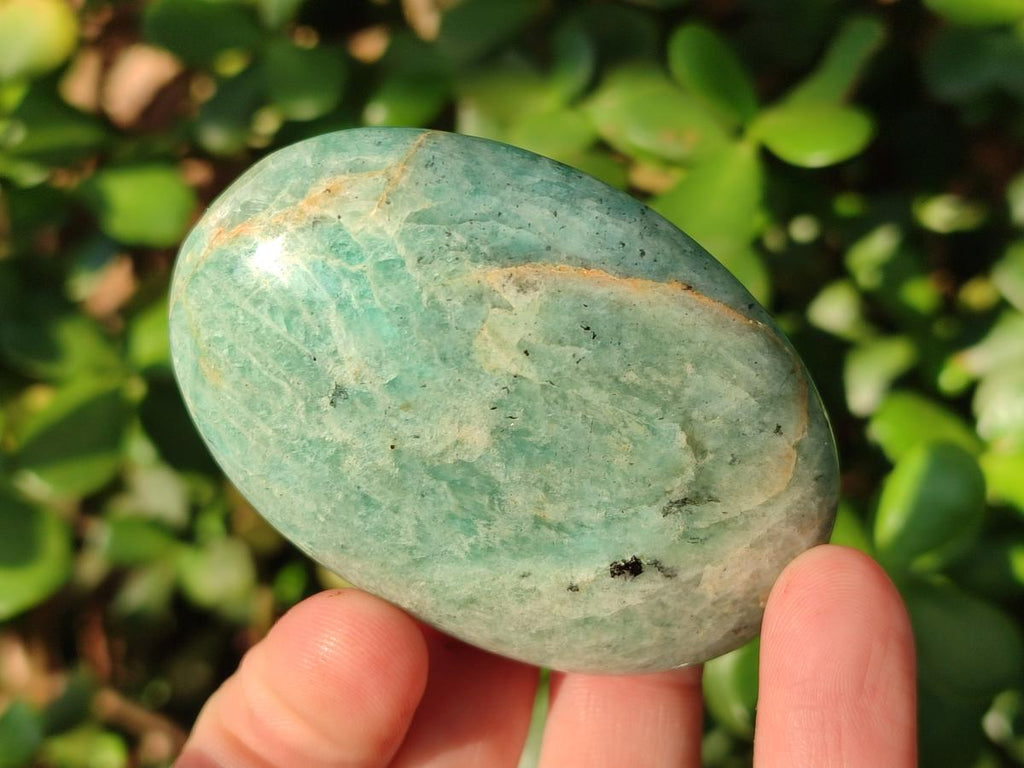 Polished Amazonite Standing Display Pieces x 12 From Madagascar - Toprock Gemstones and Minerals 