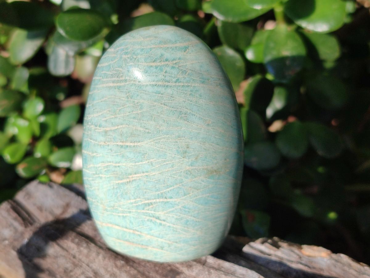 Polished Amazonite Standing Display Pieces x 12 From Madagascar - Toprock Gemstones and Minerals 