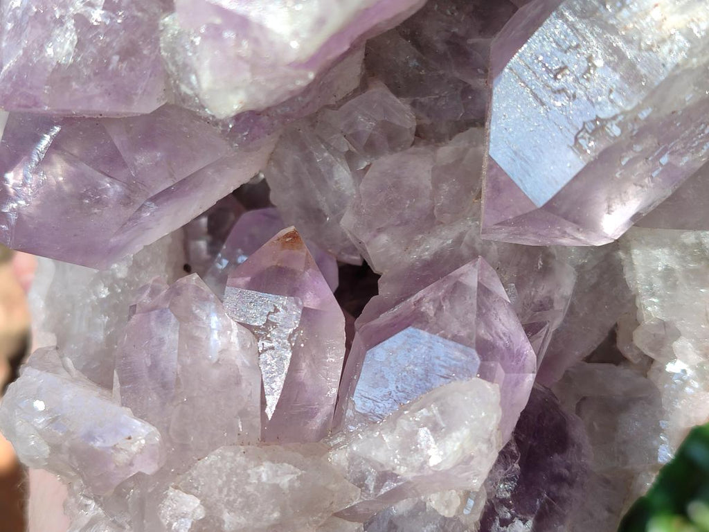 Natural Large Jacaranda Amethyst Cluster x 1 From Mumbwa, Zambia - Toprock Gemstones and Minerals 