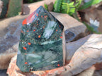 Polished Bloodstone Display Crystals x 3 From Swaziland - Toprock Gemstones and Minerals 