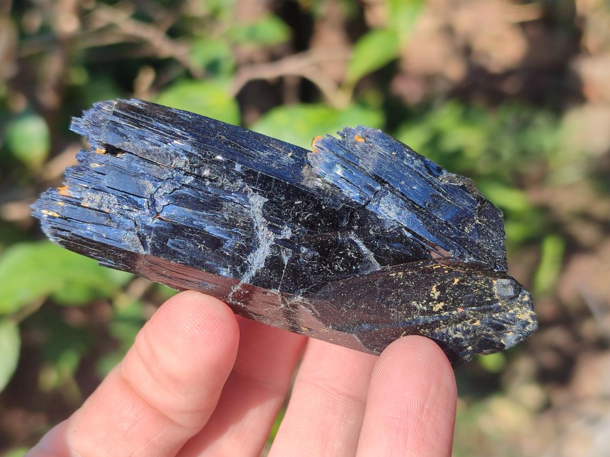 Natural Schorl Black Tourmaline Crystal Specimens x 12 From Erongo, Namibia - Toprock Gemstones and Minerals 