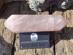 Polished Double Terminated Gemmy Rose Quartz Crystals x 3 From Madagascar - Toprock Gemstones and Minerals 