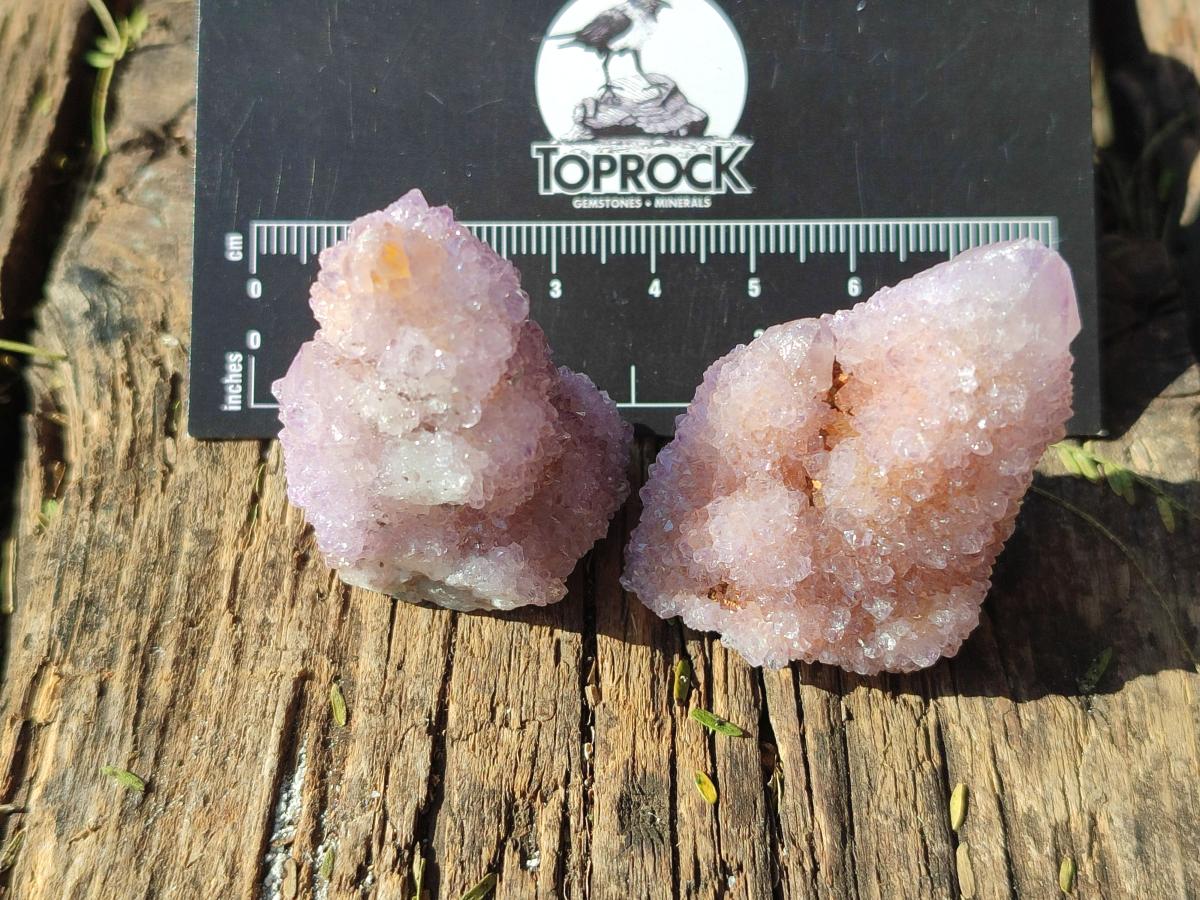 Natural Lilac Spirit Amethyst Crystals x 20 From Boekenhouthoek, South Africa - Toprock Gemstones and Minerals 