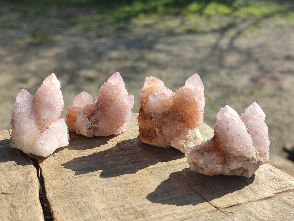 Natural Lilac Spirit Amethyst Crystals x 20 From Boekenhouthoek, South Africa - Toprock Gemstones and Minerals 