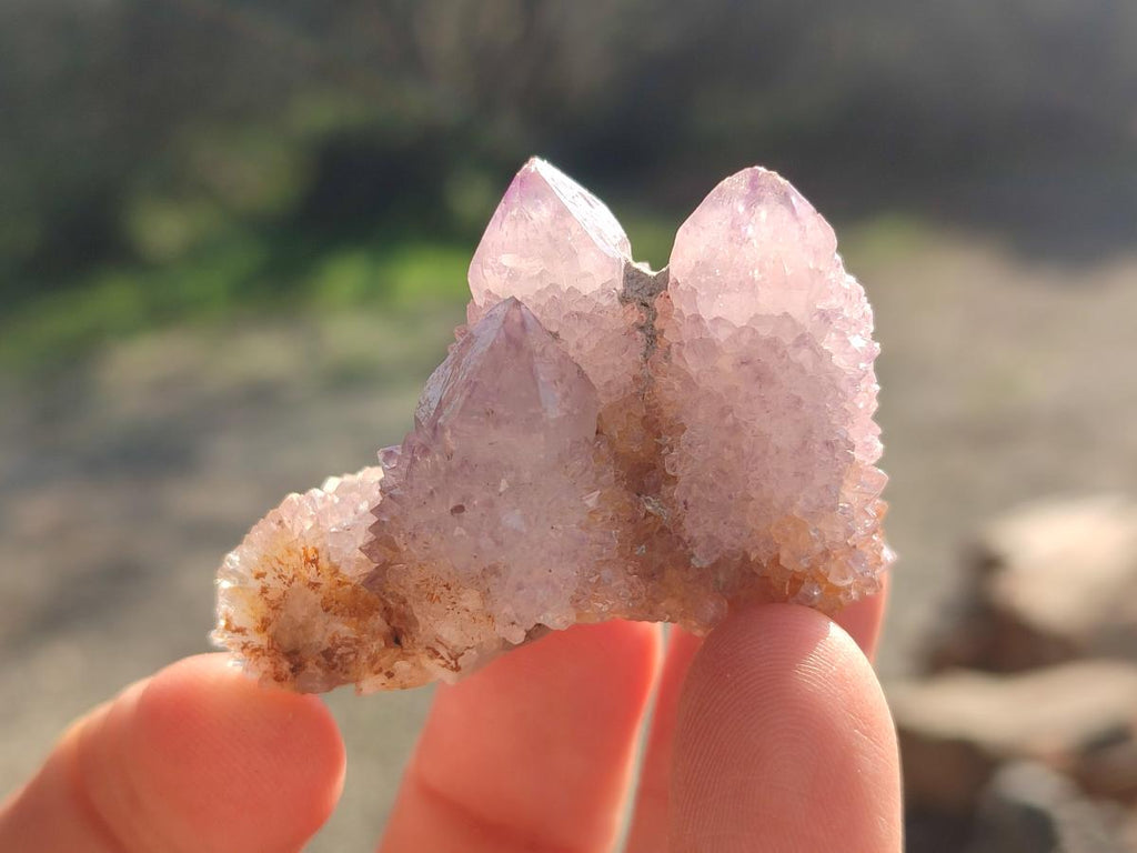 Natural Lilac Spirit Amethyst Crystals x 20 From Boekenhouthoek, South Africa - Toprock Gemstones and Minerals 