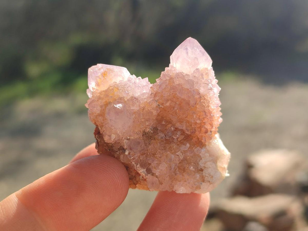 Natural Lilac Spirit Amethyst Crystals x 20 From Boekenhouthoek, South Africa - Toprock Gemstones and Minerals 
