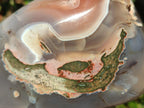 Polished and Natural Shashe River Agate Standing Display Pieces x 3 From Shashe River, Zimbabwe - Toprock Gemstones and Minerals 
