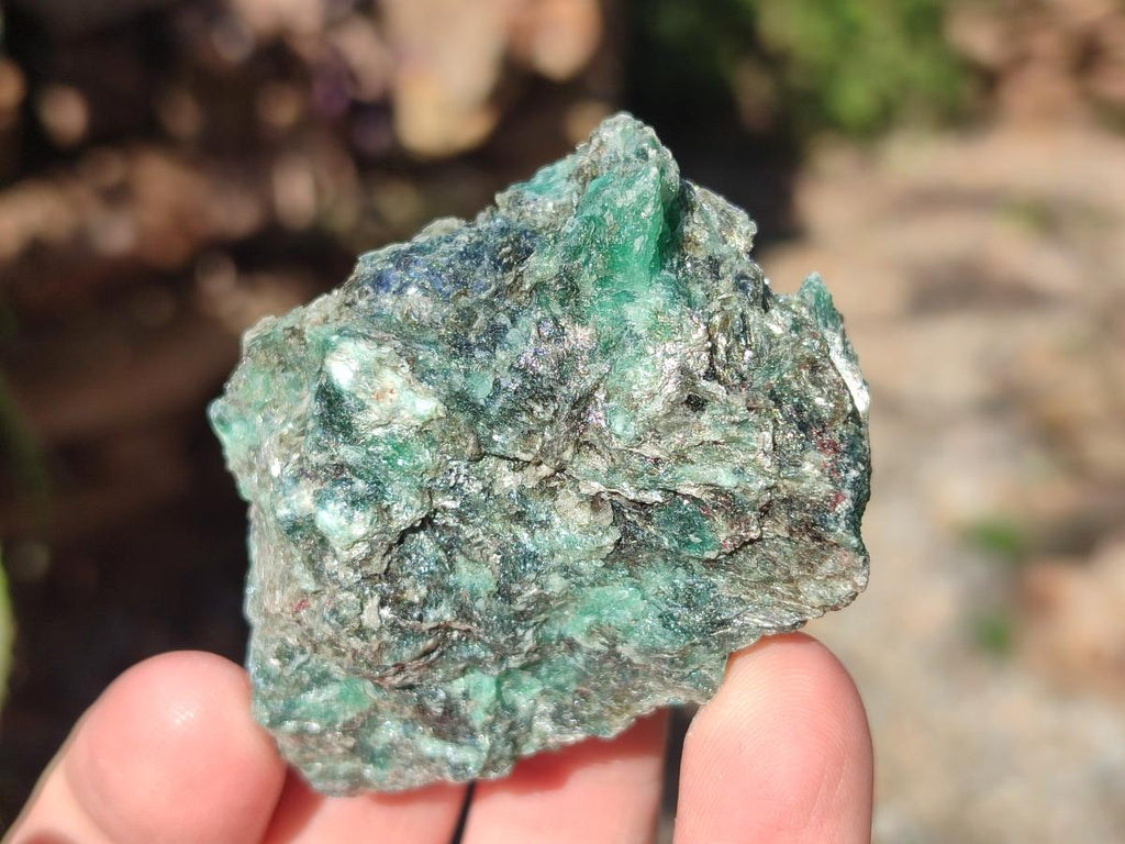 Natural Emerald Mica 'Mutokolite' Cobbed Specimens x 24 From Mutoko, Zimbabwe - Toprock Gemstones and Minerals 