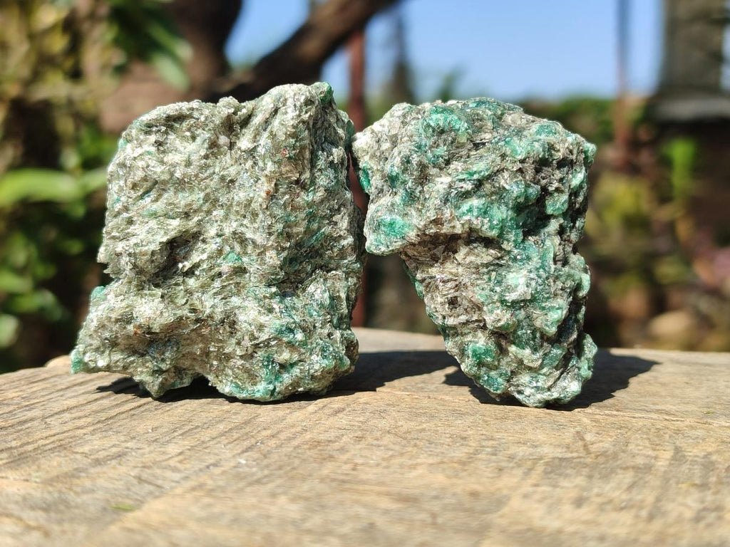 Natural Emerald Mica 'Mutokolite' Cobbed Specimens x 24 From Mutoko, Zimbabwe - Toprock Gemstones and Minerals 