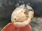 Polished Banded Agate Galets x 35 From Madagascar - Toprock Gemstones and Minerals 