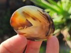 Polished Banded Agate Galets x 35 From Madagascar - Toprock Gemstones and Minerals 