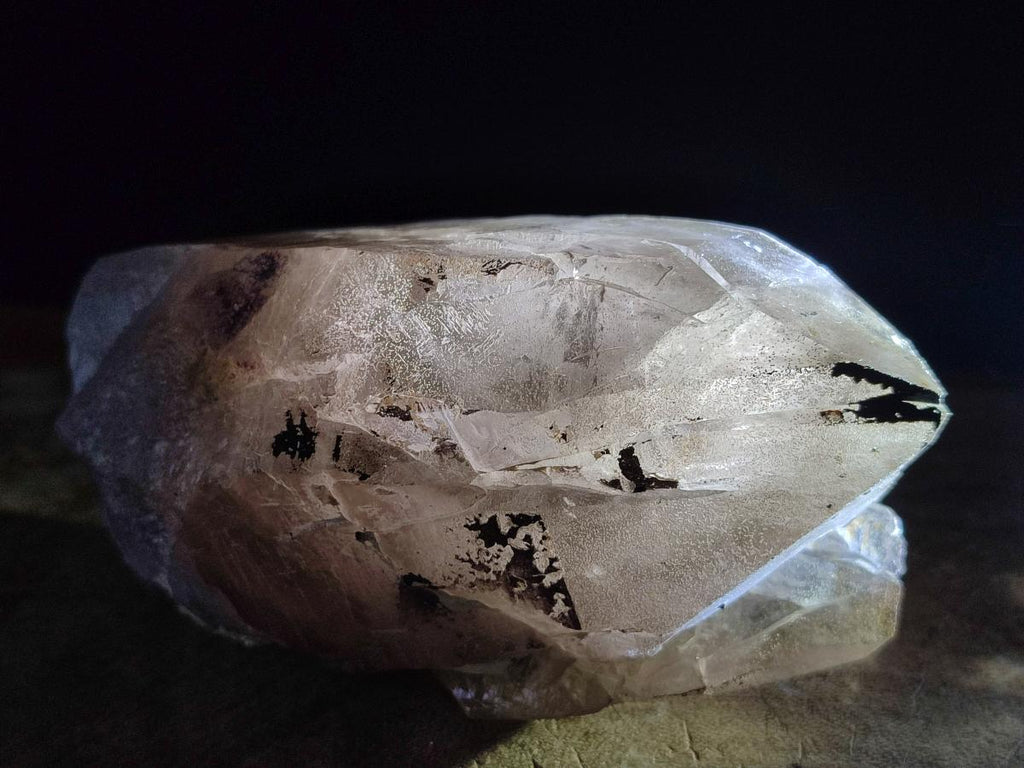 Natural Large Smokey Quartz Crystals x 2 From Mulanje, Malawi - Toprock Gemstones and Minerals 