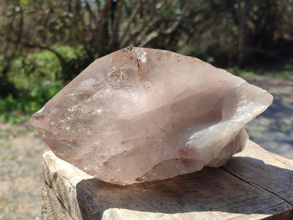 Natural Large Smokey Quartz Crystals x 2 From Mulanje, Malawi - Toprock Gemstones and Minerals 