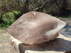 Natural Large Smokey Quartz Crystals x 2 From Mulanje, Malawi - Toprock Gemstones and Minerals 