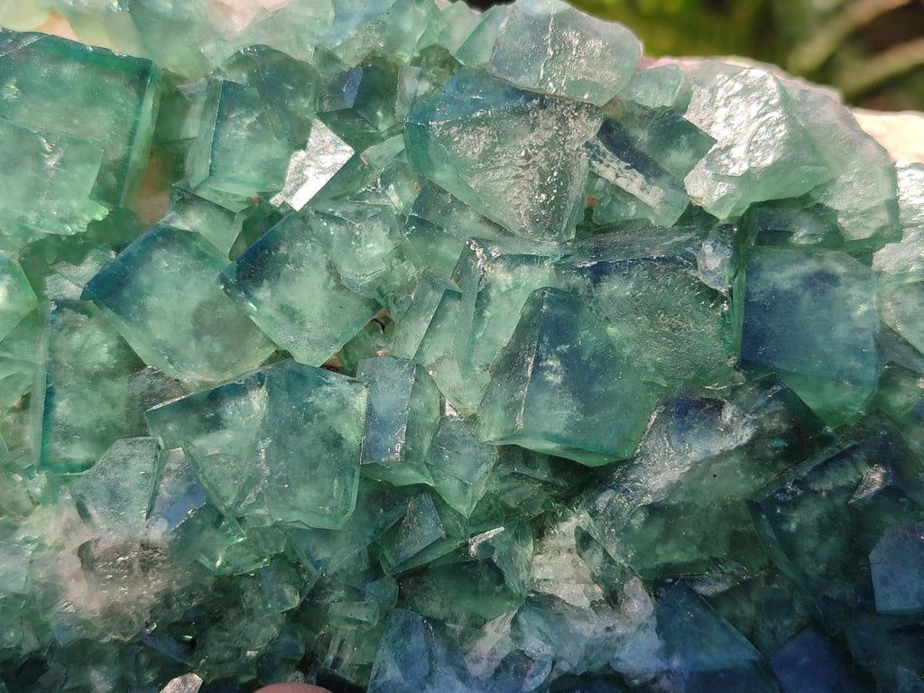 Natural Large Green Cubic Fluorite Specimen x 1 From Mandrosonoro, Madagascar - Toprock Gemstones and Minerals 