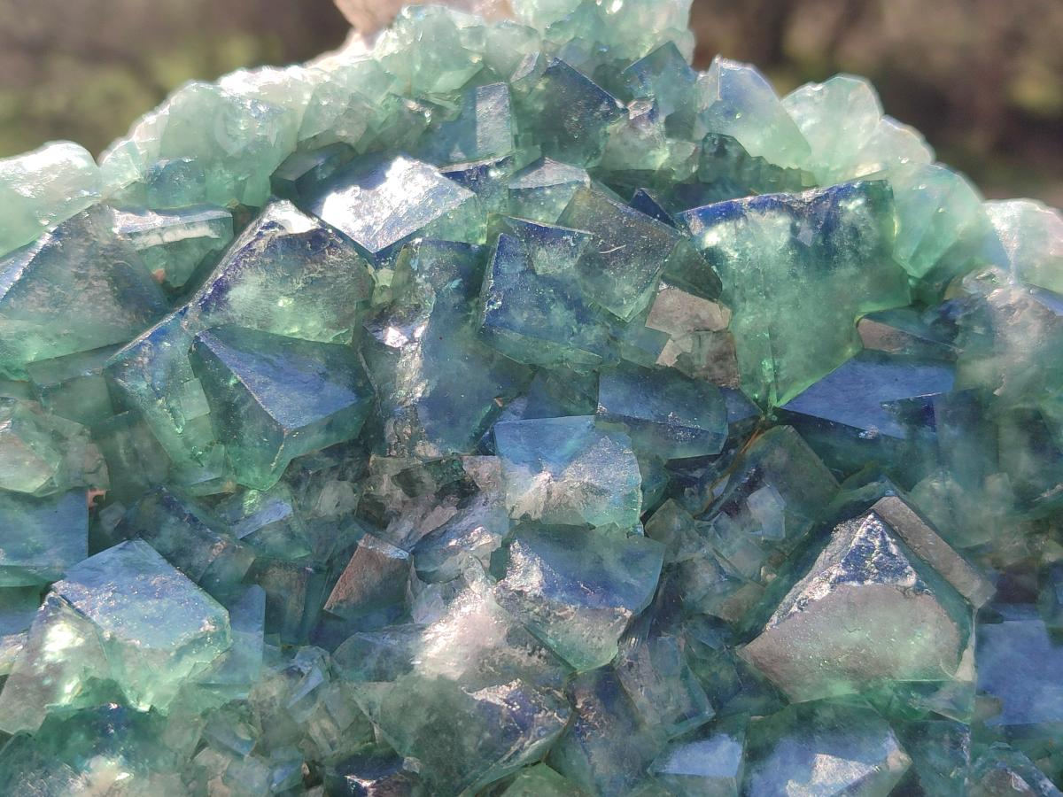 Natural Large Green Cubic Fluorite Specimen x 1 From Mandrosonoro, Madagascar - Toprock Gemstones and Minerals 