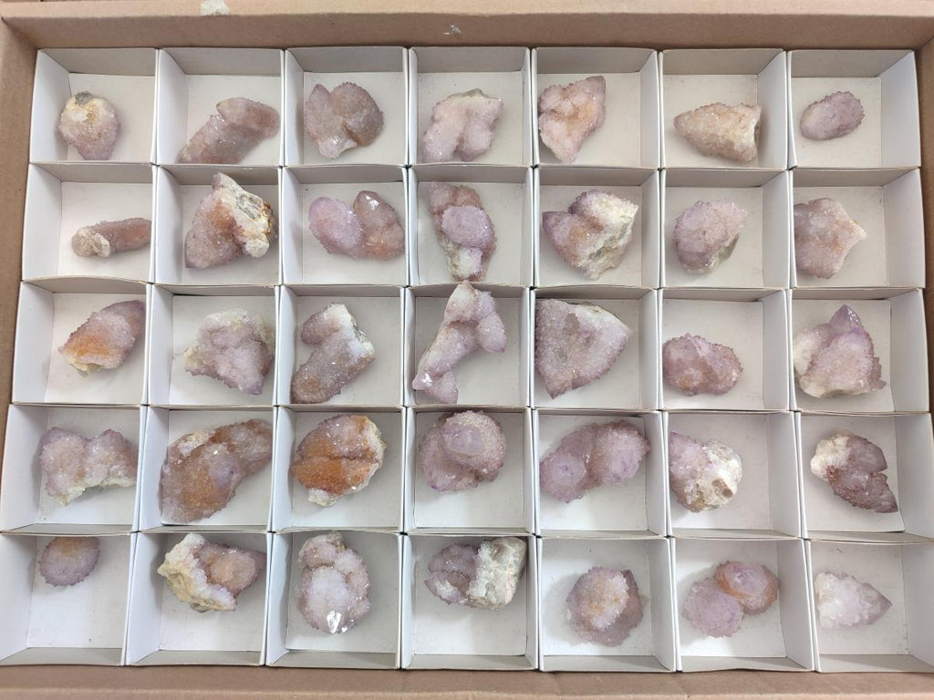 Natural Spirit Amethyst Crystals x 35 From Boekenhouthoek, South Africa - Toprock Gemstones and Minerals 