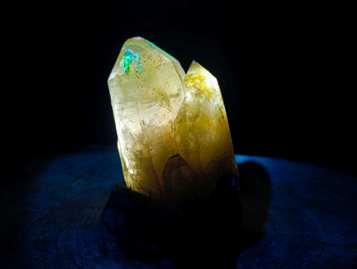 Natural Smokey Quartz Crystals and Cluster with Associated Minerals x 4 From Erongo, Namibia - Toprock Gemstones and Minerals 