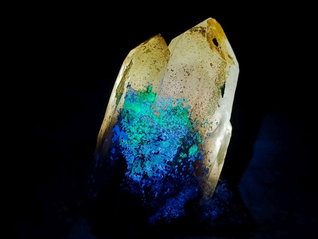 Natural Smokey Quartz Crystals and Cluster with Associated Minerals x 4 From Erongo, Namibia - Toprock Gemstones and Minerals 