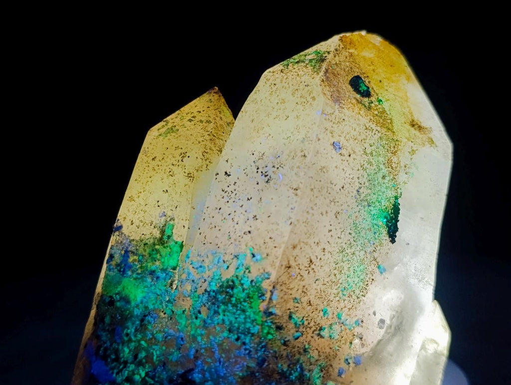 Natural Smokey Quartz Crystals and Cluster with Associated Minerals x 4 From Erongo, Namibia - Toprock Gemstones and Minerals 