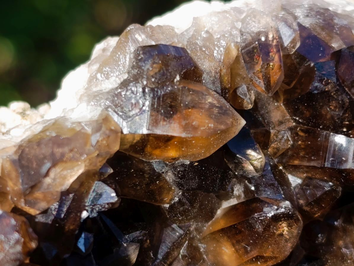 Natural Smokey Quartz Crystals and Cluster with Associated Minerals x 4 From Erongo, Namibia - Toprock Gemstones and Minerals 