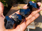 Natural Schorl Black Tourmaline Specimens x 12 From Erongo, Namibia - Toprock Gemstones and Minerals 