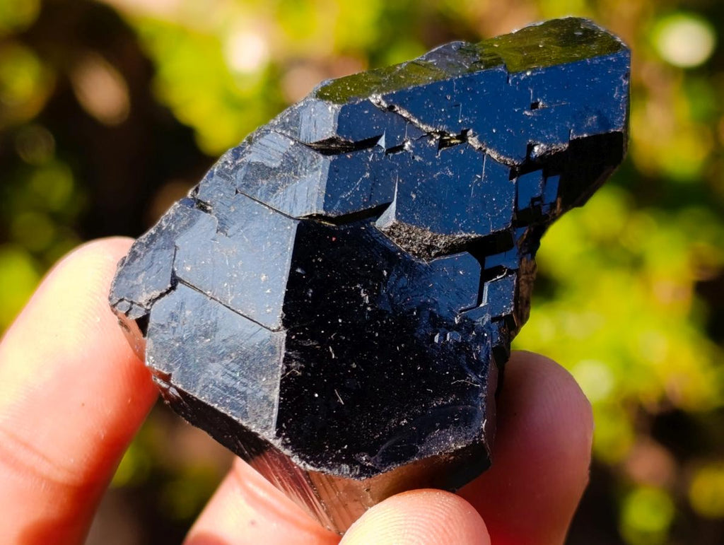 Natural Schorl Black Tourmaline Specimens x 12 From Erongo, Namibia - Toprock Gemstones and Minerals 