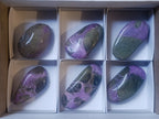 Polished Stichtite Standing Display Pieces x 6 From Barberton, South Africa - Toprock Gemstones and Minerals 
