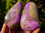 Polished Stichtite Standing Display Pieces x 6 From Barberton, South Africa - Toprock Gemstones and Minerals 
