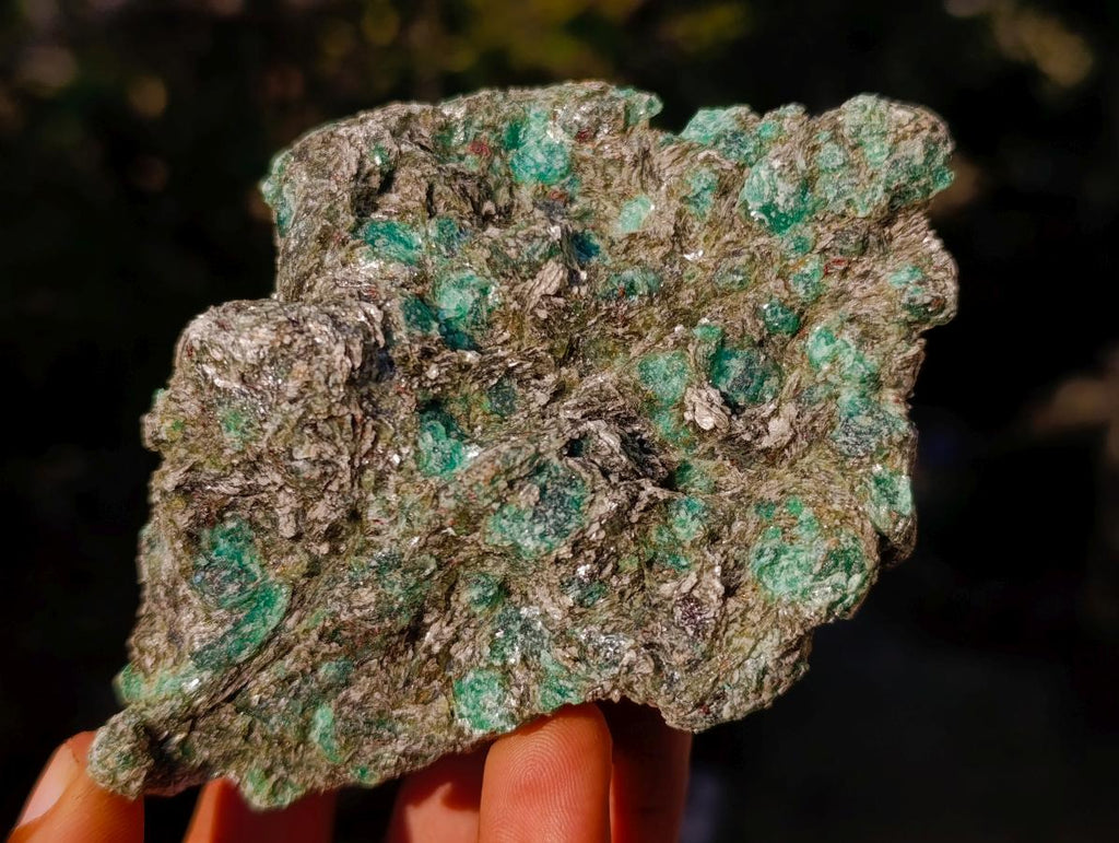Natural Emerald Mica 'Mutokolite' Cobbed Specimens x 5 From Mutoko, Zimbabwe - Toprock Gemstones and Minerals 