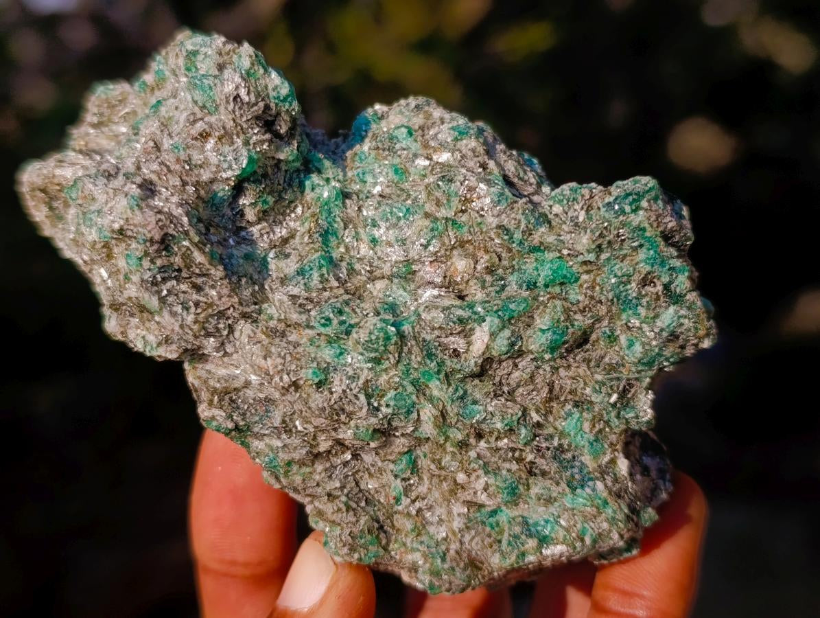 Natural Emerald Mica 'Mutokolite' Cobbed Specimens x 5 From Mutoko, Zimbabwe - Toprock Gemstones and Minerals 
