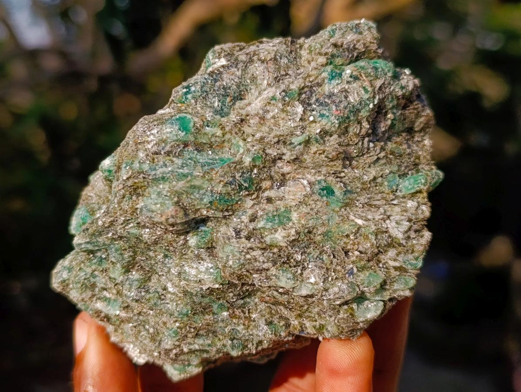 Natural Emerald Mica 'Mutokolite' Cobbed Specimens x 5 From Mutoko, Zimbabwe - Toprock Gemstones and Minerals 