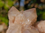 Natural Cascading White Phantom Smokey Luena Quartz Clusters x 2 From Luena, Congo - Toprock Gemstones and Minerals 