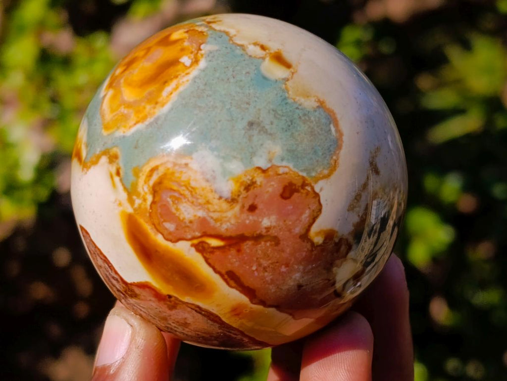 Polished Polychrome Jasper Spheres x 5 From Androka, Madagascar - Toprock Gemstones and Minerals 