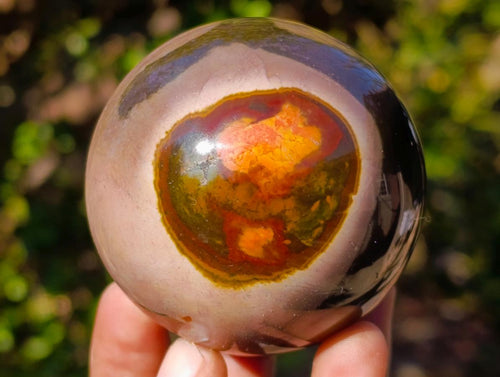 Polished Polychrome Jasper Spheres x 5 From Androka, Madagascar - Toprock Gemstones and Minerals 