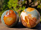 Polished Polychrome Jasper Spheres x 5 From Androka, Madagascar - Toprock Gemstones and Minerals 