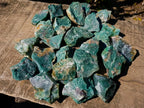 Natural Swazi Jade Cobbed Specimens x 24 From Swaziland - Toprock Gemstones and Minerals 