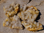 Natural White Spirit Quartz Clusters x 4 From Boekenhouthoek, South Africa - Toprock Gemstones and Minerals 