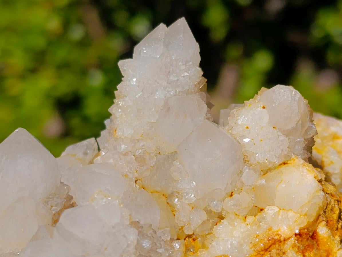 Natural White Spirit Quartz Clusters x 4 From Boekenhouthoek, South Africa - Toprock Gemstones and Minerals 