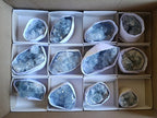 Natural Blue Celestite Specimens x 12 From Sakoany, Madagascar - Toprock Gemstones and Minerals 