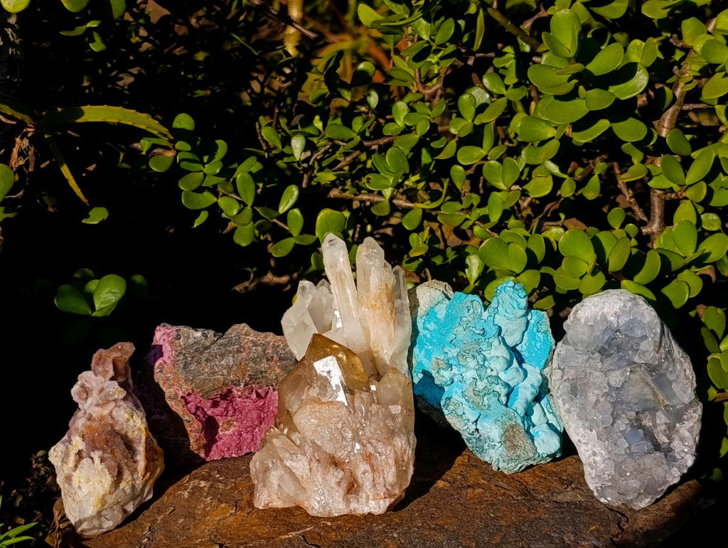 Natural Mix of Multi Mineral Specimens x 6 From Southern Africa - Toprock Gemstones and Minerals 