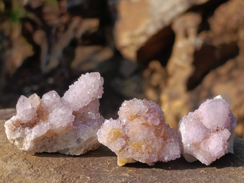 Natural Mixed Spirit Quartz Crystals and Clusters x 35 From Boekenhouthoek, South Africa - Toprock Gemstones and Minerals 